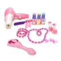WOOPIE Różowa INTERAKTYWNA Toaletka MP3 Suszarka Biżuteria Kosmetyki