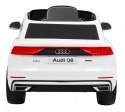 Audi Q8 Lift na akumulator dla dzieci Biały + Pilot + EVA + Wolny Start + MP3 USB + LED