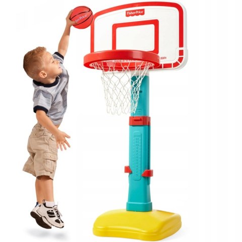 Fisher Price Koszykówka dla dzieci kosz regulowana + piłka