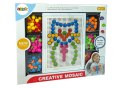 Zestaw Kreatywny Układanka Puzzle Kolorowe Grzybki Pinezki