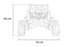 Pojazd Buggy ATV Defend 4x4 Czarny