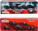 Zestaw pojazdów Majorette Black Edition 5 sztuk Simba