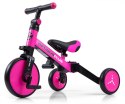 Rowerek Ride On - Bike 4w1 OPTIMUS PLUS Pink Milly Mally