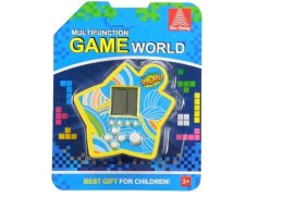 Gra Elektroniczna Kieszonkowa Tetris Gwiazdka Żółty