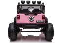 Auto na akumulator Jeep JC666 Różowy