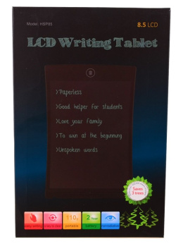 Tablet graficzny do pisania, rysowania - znikopis LCD 8,5 " z rysikiem