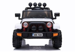 Auto na Akumulator Jeep BRD-7588 Biały 4x4