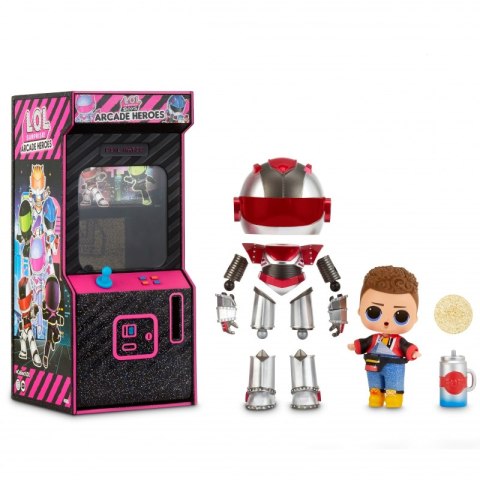 L.O.L Surprise Boys Arcade Heroes Gear Guy lalka w automacie do gier