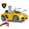 FEBER Samochód na Akumulator Lamborghini Aventador 6V