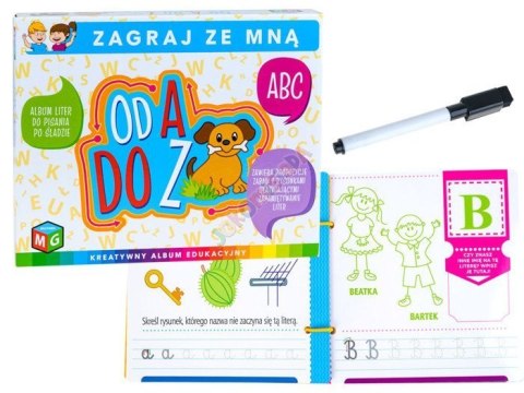 Od A do Z Album Edukacyjny do Nauki Pisania KS0011