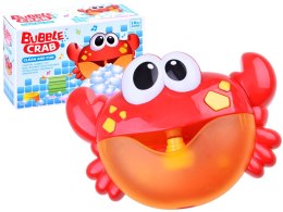 Bąbelkowy wesoły Krab zabawka do kąpieli ZA2687