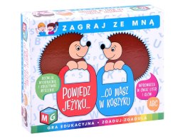 Gra edukacyjna Powiedz jeżyku zagadki GR0393