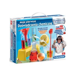 Moje pierwsze Doświadczenia chemiczne Zestaw naukowy Clementoni