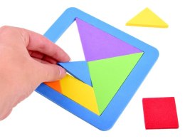 Puzzle piankowe układanka logiczna tangram ZA3343