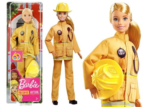 Lalka Barbie strażak "You can be anything" ZA3623