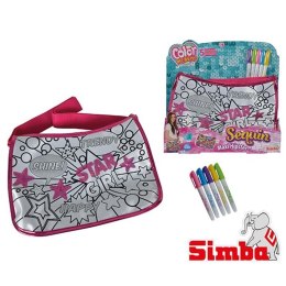 Simba Color Me Mine Cekinowa Torba Maxi Hipster + 5 flamastrów HIT Reklama TV