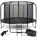 Trampolina ogrodowa SkyFlyer + drabinka 12FT 366cm