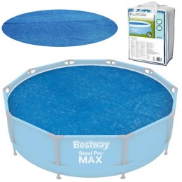 Bestway Pokrywa Folia solarna do basenu305cm 58241