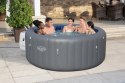 Santorini Lay-Z-Spa HydroJet Pro Ogrodowe Jacuzzi BESTWAY 7-osobowe + Pompa + LED + 5 Poduszek