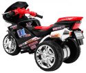 Motorek Trójkołowy RR1000 elektryczny dla dzieci Czarny + Dźwięki + Światła + Schowek