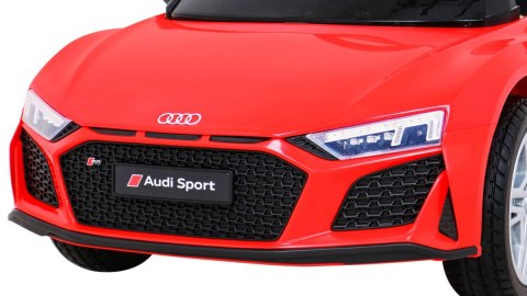 Audi R8 LIFT Samochodzik na akumulator Czerwony