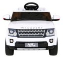 Land Rover Discovery Autko elektryczne dla dzieci Biały SUV + Pilot
