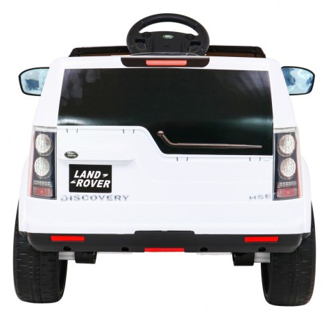 Land Rover Discovery Autko elektryczne dla dzieci Biały SUV + Pilot