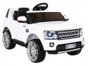 Land Rover Discovery Autko elektryczne dla dzieci Biały SUV + Pilot