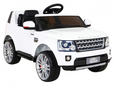 Land Rover Discovery Autko elektryczne dla dzieci Biały SUV + Pilot