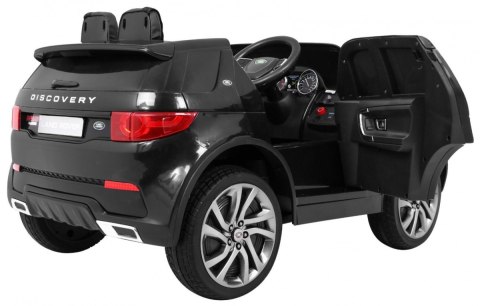 Land Rover Discovery dla dzieci Czarny SUV + Pilot