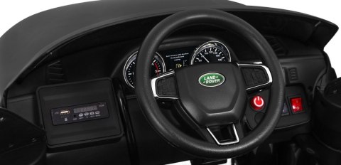 Land Rover Discovery dla dzieci Czarny SUV + Pilot