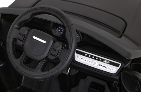 Land Rover Discovery Sport dla dzieci Czarny SUV + Pilot