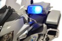 BMW R1200RT Policja Motor elektryczny dla dzieci + Kółka pomocnicze + Dźwięki + LED + EVA + Wolny Start