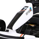 Gokart Speed 7 Drift King na akumulator dla dzieci Biały + Funkcja driftu + Sportowe siedzenie + 2 Prędkości + EVA