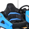 Gokart Speed 7 Drift King na akumulator dla dzieci Niebieski + Funkcja driftu + Sportowe siedzenie + 2 Prędkości + EVA