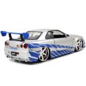 JADA Szybcy i Wściekli Brian's Nissan Skyline GTR 1:24 Samochód