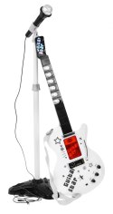 Zestaw muzyczny dla dzieci 6+ Gitara elektryczna + Wzmacniacz + Mikrofon