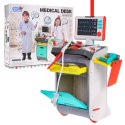 Wózek lekarski dla dzieci 3+ Interaktywne funkcje RTG EKG akcesoria 20+ el.