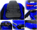 AUDI RS6 GT Niebieski Auto na akumulator EVA Skóra pilot
