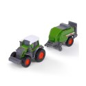 DICKIE Farm Traktor Fendt Maszyna do Belowania Prasa 18cm