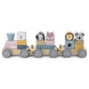 Kolejka z wagonikami i zwierzątkami do ciągania Viga Toys PolarB