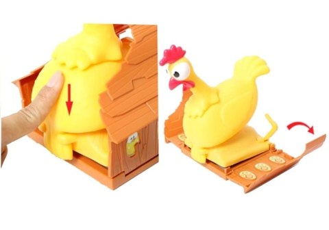 Gra Rodzinna Zręcznościowa Screaming Egg Piszcząca Kura Wyskakujące Jajko