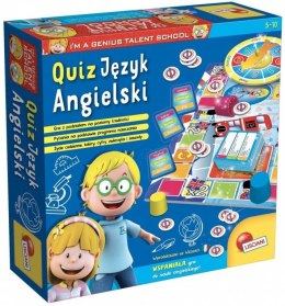 Mały Geniusz, Quiz - język angielski Lisciani