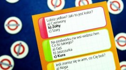 Mały Geniusz, Quiz - język angielski Lisciani