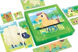 Puzzle progresywne Carotina Baby Puzzle - Farma Lisciani