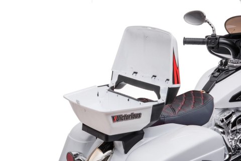 Motor Na Akumulator Trójkołowy Goldwing NEL-R1800GS Światła LED MP3 Biały