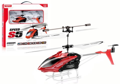 Zdalnie Sterowany Helikopter S5 SYMA RC Czerwony