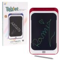 Podręczny Tablet 10' do Rysowania dla dzieci 3+ Czerwony + Rysik + Kolorowe rysunki