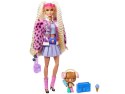 Barbie Extra Modna stylowa Lalka + uroczy miś akcesoria nr 8 ZA4937