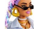 Barbie Extra Modna stylowa Lalka + uroczy piesek w autku nr 5 ZA4987